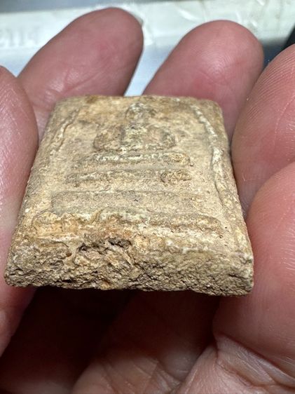 🙏พระสมเด็จพิมพ์ใหญ่ เนื้อก้นครก(พระหักซ่อมเดิม) มีคราบกรุ🙏 พระสมเด็จพิมพ์ใหญ่ บางขุนพรหม องค์ละ 1850 รูปที่ 14