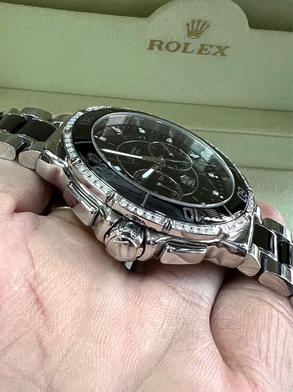 TAG HEUER จับเวลา ฝังเพชร 41 mm.  รูปที่ 7