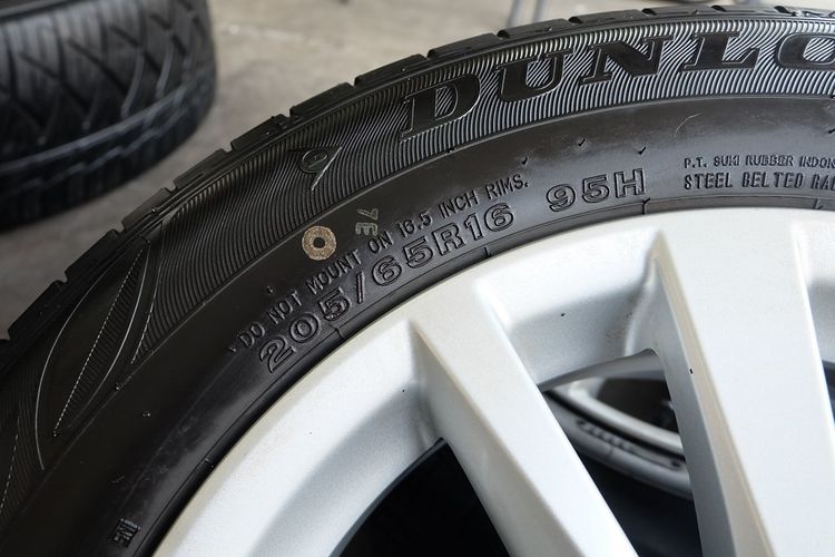 🔥 ล้อ Camry ACV70 ขอบ 16 นิ้ว + ยาง Dunlop ปี23 ขนาด 205 65R16 รูปที่ 5