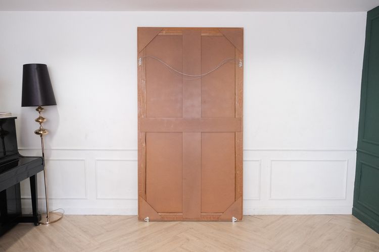 กระจกเงา กระจกห้องแต่งตัว กรอบลายคลาสสิค สีทอง ไซส์ใหญ่ รูปที่ 2