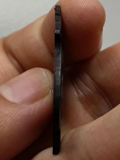 เหรียญแม่ทัพหลวงพ่อแดง วัดเขาบันไดอิฐ มีดาว ทองแดงรมดำ รูปที่ 3