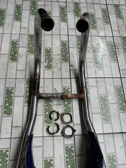 เปิดขาย ท่อเดิมรีเบล250 ล๊อคคอท่อ ขาจับท่อ ครบชุดไม่ผุ 4900 พร้อมส่ง ติดต่อ 089-4138993 เอส รูปที่ 2