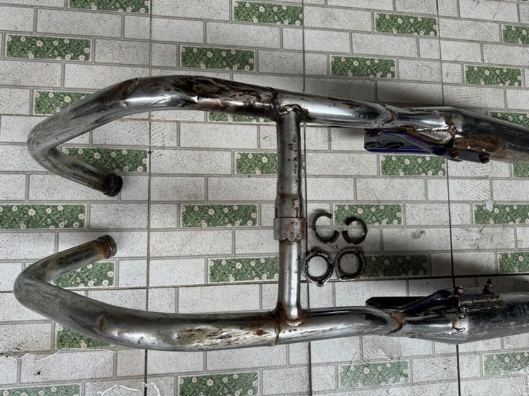 เปิดขาย ท่อเดิมรีเบล250 ล๊อคคอท่อ ขาจับท่อ ครบชุดไม่ผุ 4900 พร้อมส่ง ติดต่อ 089-4138993 เอส รูปที่ 11