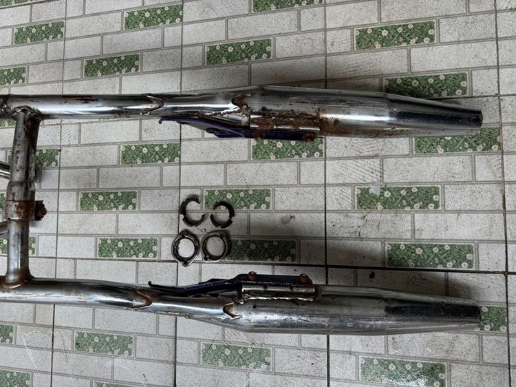 เปิดขาย ท่อเดิมรีเบล250 ล๊อคคอท่อ ขาจับท่อ ครบชุดไม่ผุ 4900 พร้อมส่ง ติดต่อ 089-4138993 เอส รูปที่ 13