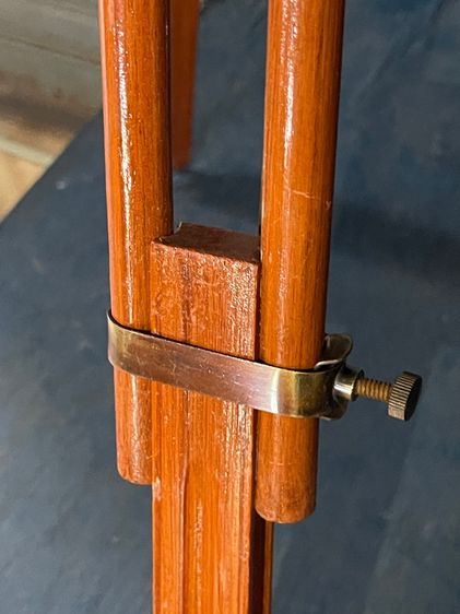 กล้อง ส่องทางไกลทองเหลือง สามขาตัวเล็กสะสมA2 รูปที่ 14