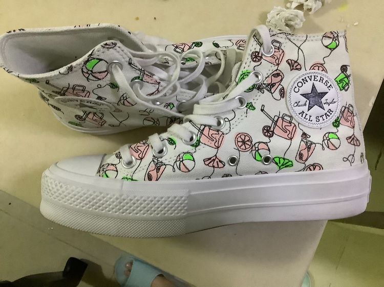 รองเท้า converse ของแท้ (ใช้ไป 1 ครั้งถ้วน) รูปที่ 4