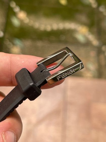 FENDI Bussola Bubble Orange Watch Authentic Vintage Orange Black Silver tone Watch  รูปที่ 13