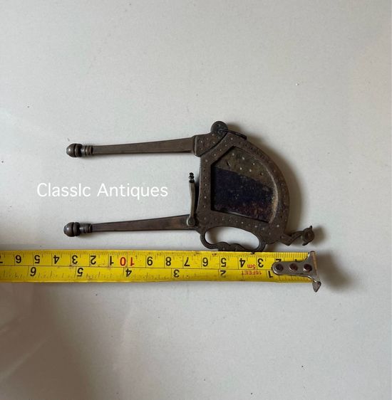 กรรไกร หนีบหมาก ทองเหลืองโบราณ รูปที่ 11