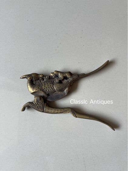 กรรไกร หนีบหมาก ทองเหลือง A6 รูปที่ 2