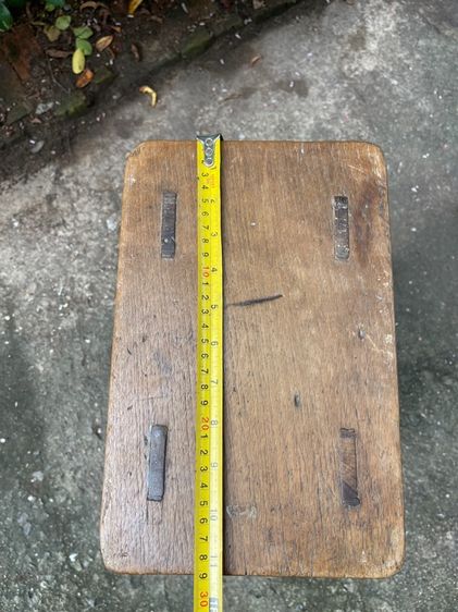 เก้าอี้ ไม้สัก เข้าสลัก เก่าโบราณสะสม รูปที่ 10