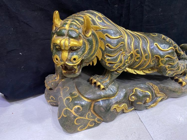 เสือมงคลหินแกะโบราณ รูปที่ 3