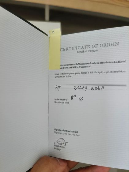 นาฬิกา GRAHAM CHRONOFIGHTER สภาพดีมาก  รูปที่ 4