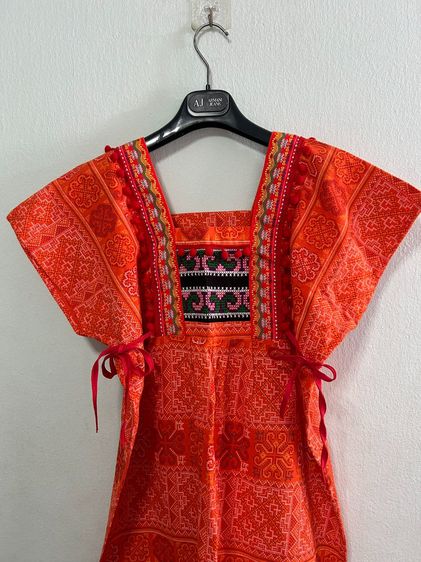 🌈ชุดเดรส เดรสพื้นเมือง สำหรับสาวHiso งานปักแน่นๆใส่แล้วเรียบหรูดูแพง🌈 ✨️ รูปที่ 5