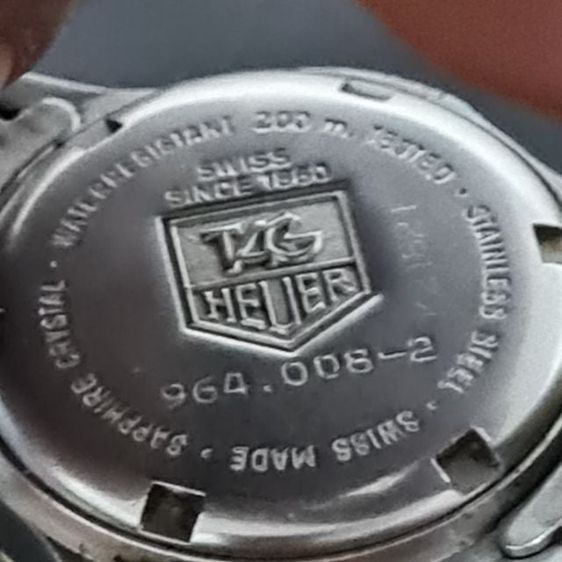 นาฬิกาสวิส TAG ซีรีส์ 2000 2กษัตริย์ สภาพสวย สำหรับสุภาพสจรั  รูปที่ 3