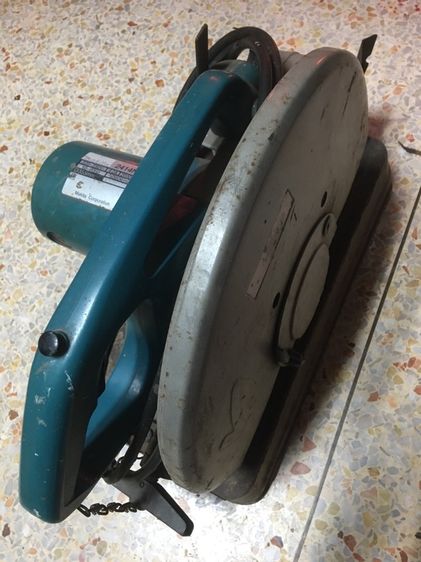 เลื่อยตัดไฟเบอร์ makita 2414NB 355mm ขนาด 14 นิ้วสภาพดีพร้อมใช้งาน รูปที่ 4