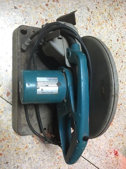 เลื่อยตัดไฟเบอร์ makita 2414NB 355mm ขนาด 14 นิ้วสภาพดีพร้อมใช้งาน รูปที่ 5