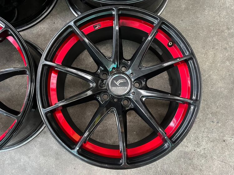 ✨ล้อแม็กแต่ง✨5รู114✨Yachiyoda S-03 ขอบ 17💖สวยกริ๊บ💖 รูปที่ 3