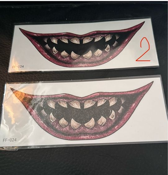 Sticker tattoo halloween แยกแผ่น รูปที่ 5