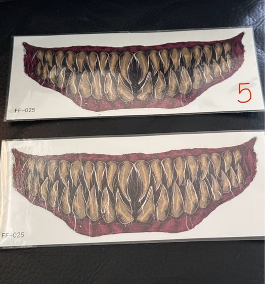 Sticker tattoo halloween แยกแผ่น รูปที่ 2