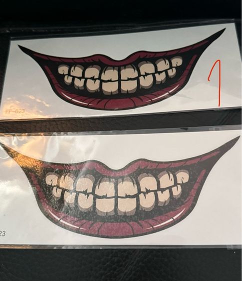 Sticker tattoo halloween แยกแผ่น รูปที่ 6