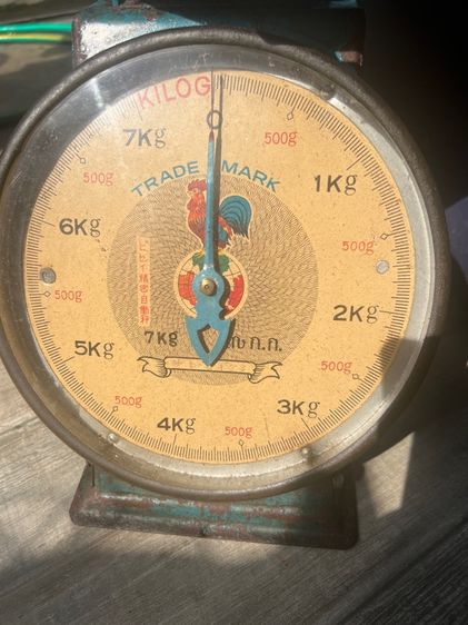 ตาชั่งตราไก่โบราณ รูปที่ 2