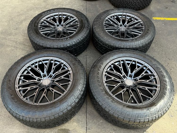 ล้อแท้ Lenso ขอบ20”กว้าง9“อ๊อฟ15  พร้อมยางToyo at3 รูปที่ 5