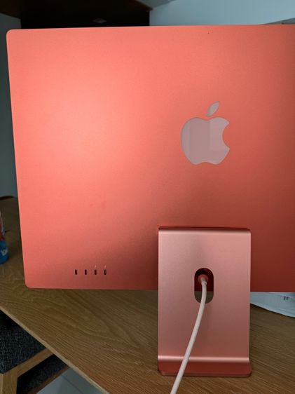 Imac 24 นิ้ว สีส้ม ชิป M1 Ram 8gb ssd 1 TB สภาพใหม่มาก รูปที่ 4