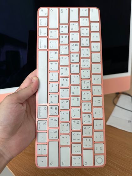 Imac 24 นิ้ว สีส้ม ชิป M1 Ram 8gb ssd 1 TB สภาพใหม่มาก รูปที่ 5