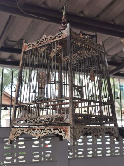 กรง คอกและประตู กรงนกแกะลายฉลุ เก่าเก็บเดิมๆ ของใหม่ สภาพดี ไม่ค่อยใช้หายาก พร้อมส่งครับ