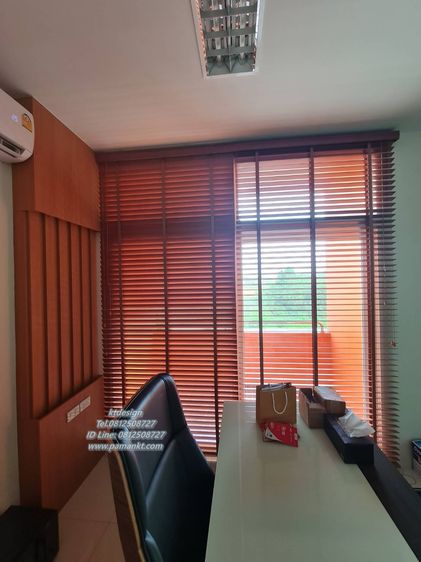 ม่านม้วน มู่ลี่ ม่านปรับแสง ผ้าม่าน วอลล์ พรม ฟิล์มกรองแสง 0811655551 รูปที่ 9