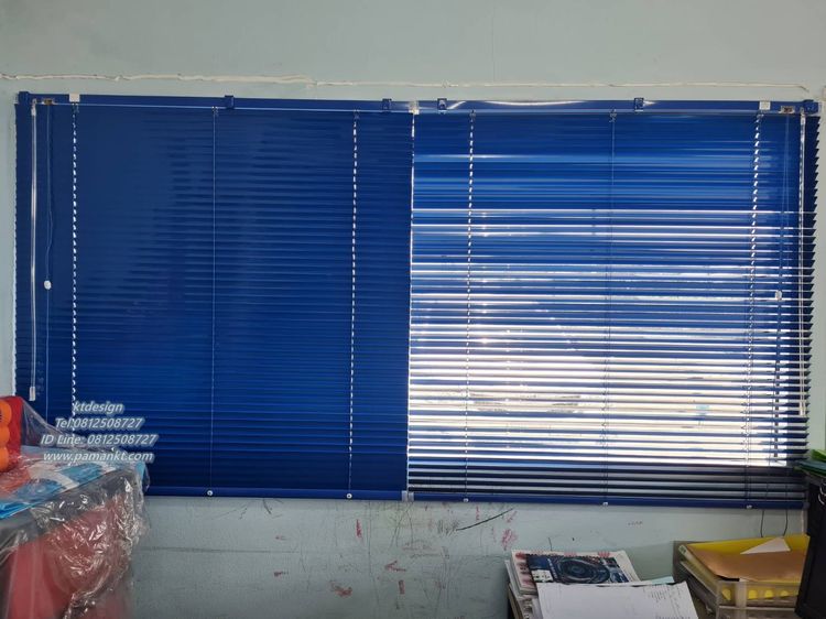 ม่านม้วน มู่ลี่ ม่านปรับแสง ผ้าม่าน วอลล์ พรม ฟิล์มกรองแสง 0811655551 รูปที่ 18