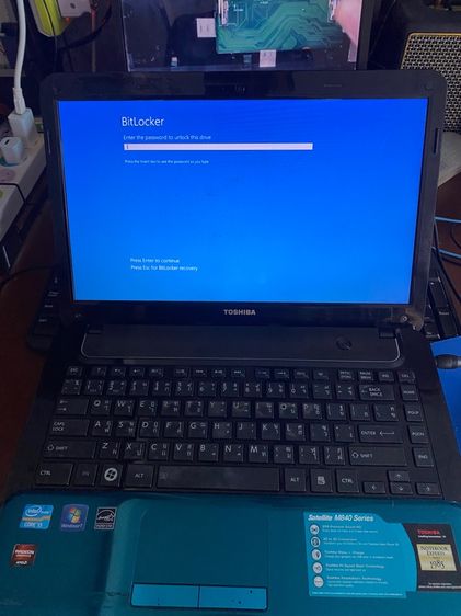 Toshiba Satellite M840 ราคาถูกเปิดติด สินค้ามีตามรูปตีเป็นงานช่าง รูปที่ 3