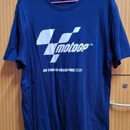 อื่นๆ อื่นๆ เสื้อทีเชิ้ต แขนสั้น MotoGP 2020 เสื้อยืดจากสนามบุรีรัมย์ พิเศษปีนั้นทำมาแล้วแต่ดันไม่ได้แข่ง ไซซ์ M อก 40 นิ้ว