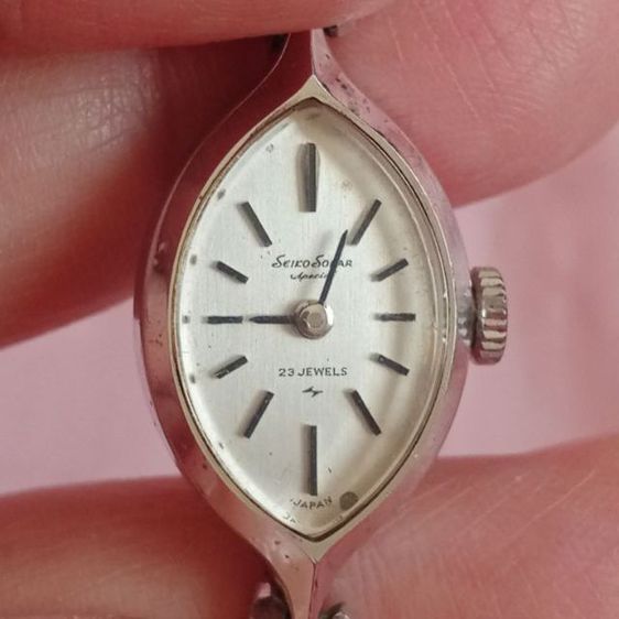 ⌚SEIKO เรือนเคลือบทองคำขาวแท้ จากญี่ปุ่นสวย รูปที่ 3