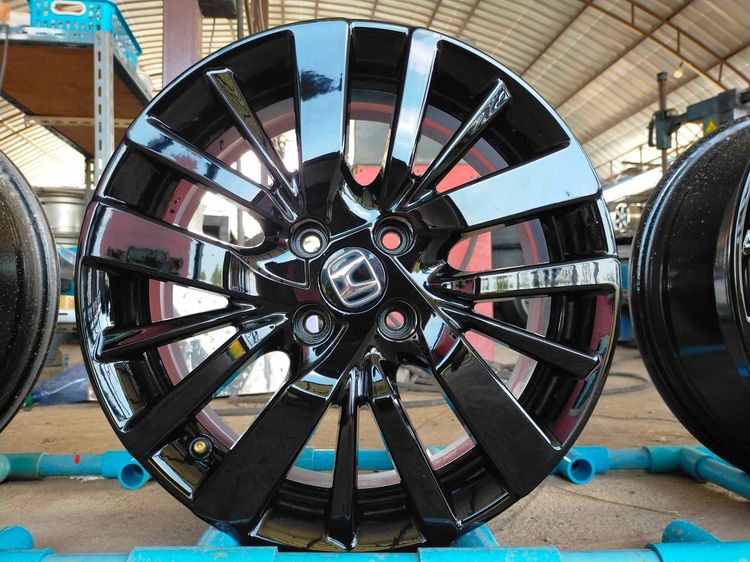 แม็กฮอนด้า ขอบ16 กว้าง6 et45 สีอบpowder coat รูปที่ 3