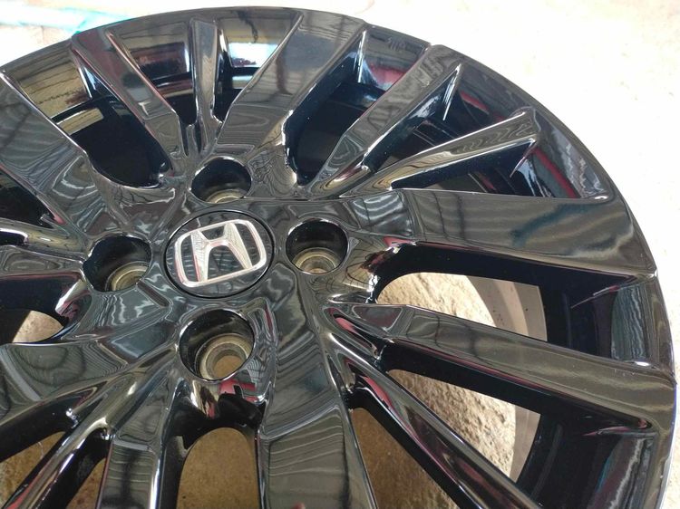 แม็กฮอนด้า ขอบ16 กว้าง6 et45 สีอบpowder coat รูปที่ 7