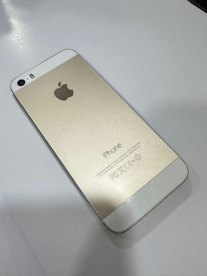 ไอโฟน 5s สีทอง 32gb ใช้งานได้ปกติ ฟังเพลง เล่นเนต เล่นเกม รูปที่ 4