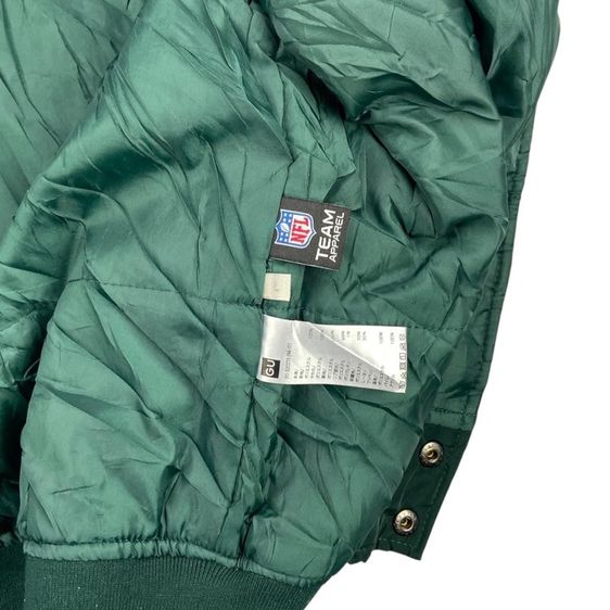 เสื้อแจ็คแก็ค NEW YORK JETS งานปักทั้งตัว แท้ 💯 size L วัดจริงขนาดอก 23.5 ยาว 26.5 สภาพใหม่มาก ตัดเย็บดีมากดีเทลดี ทรงสวย มีซัปใน หายากครับ รูปที่ 10
