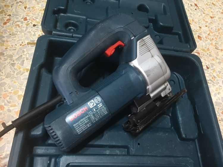 เลื่อยฉลุไฟฟ้า BOSCH GST 80 PBE สภาพดีสวยพร้อมกล่องพร้อมใช้งานปรับสปีดช้าเร็วได้แท้ รูปที่ 3
