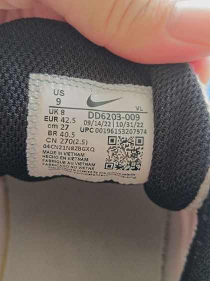 ขายถูก รองเท้า Nike ของแท้ สภาพสวย 42.5 270cm โละ หลายคู่ รูปที่ 8