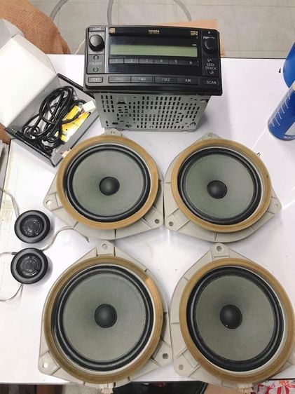 วิทยุ เครื่องเสียงรถยนต์ เดิมแท้ถอด ฟอจูนเนอร์ 2010