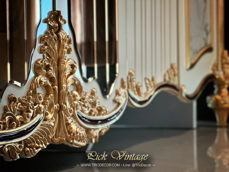 ALCAZAR NEW CLASSIC LUXURY BEDROOM SET ชุดห้องนอนสไตล์คลาสสิคร่วมสมัย รุ่น อัลคาซาร์ รูปที่ 9