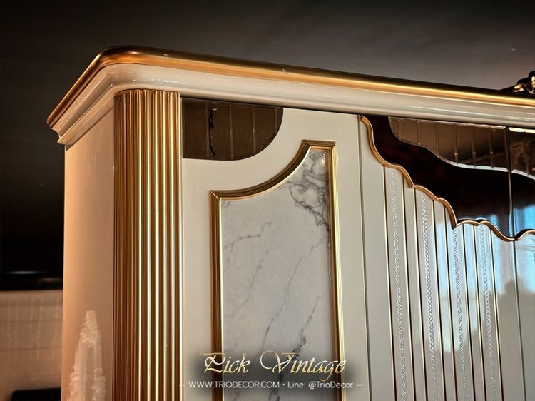 ALCAZAR NEW CLASSIC LUXURY BEDROOM SET ชุดห้องนอนสไตล์คลาสสิคร่วมสมัย รุ่น อัลคาซาร์ รูปที่ 16