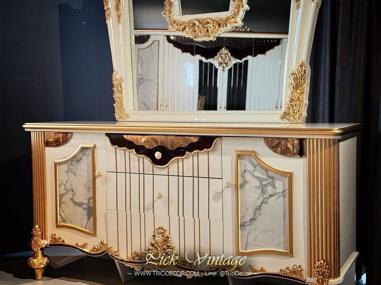 ALCAZAR NEW CLASSIC LUXURY BEDROOM SET ชุดห้องนอนสไตล์คลาสสิคร่วมสมัย รุ่น อัลคาซาร์ รูปที่ 3