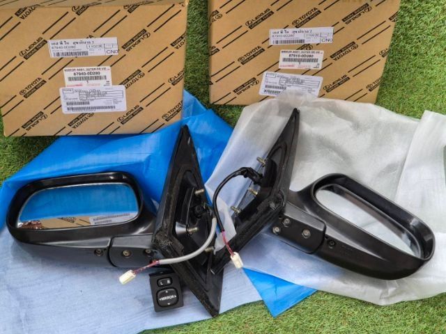 กระจกมองข้างปรับไฟฟ้า vios ปี 05