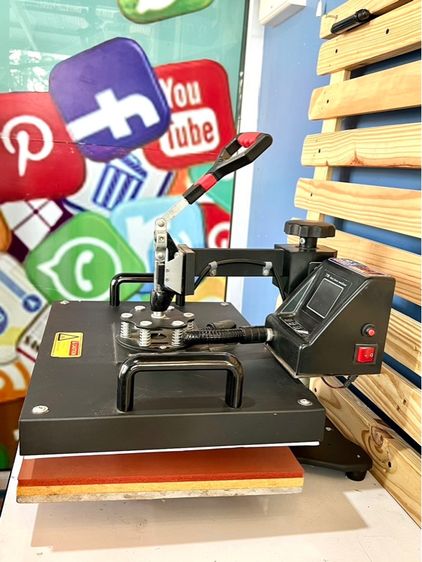 เครื่องสดรีนเสื้อ แก้ว จาน หมวก เคสโทรศัพท์  รูปที่ 3