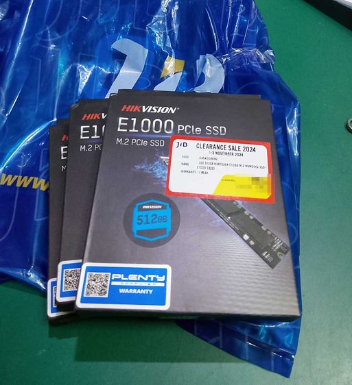 เหลือ 1 กล่อง M.2 NVME 2280  512GB HIKVISION E1000 R 2,000 MB.s รูปที่ 4
