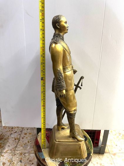 รูปปั้น เสด็จพ่อ ร.5 ทองเหลืองA1 รูปที่ 12