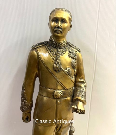 รูปปั้น เสด็จพ่อ ร.5 ทองเหลืองA1 รูปที่ 2