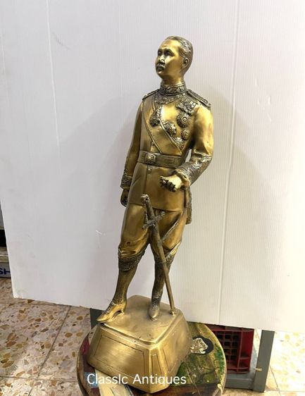 รูปปั้น เสด็จพ่อ ร.5 ทองเหลืองA1 รูปที่ 6